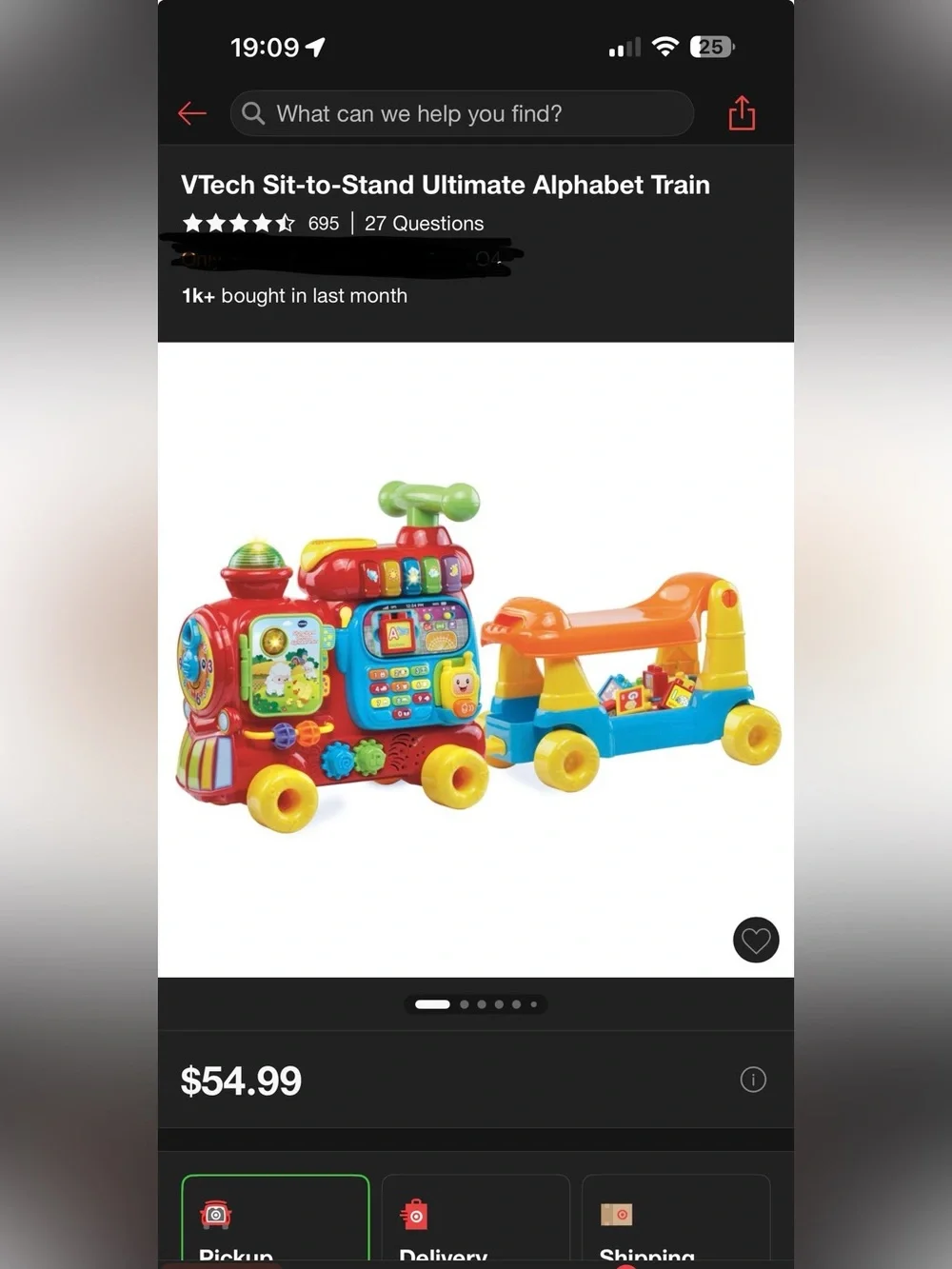 Vtech Ultimate Alphabet Train